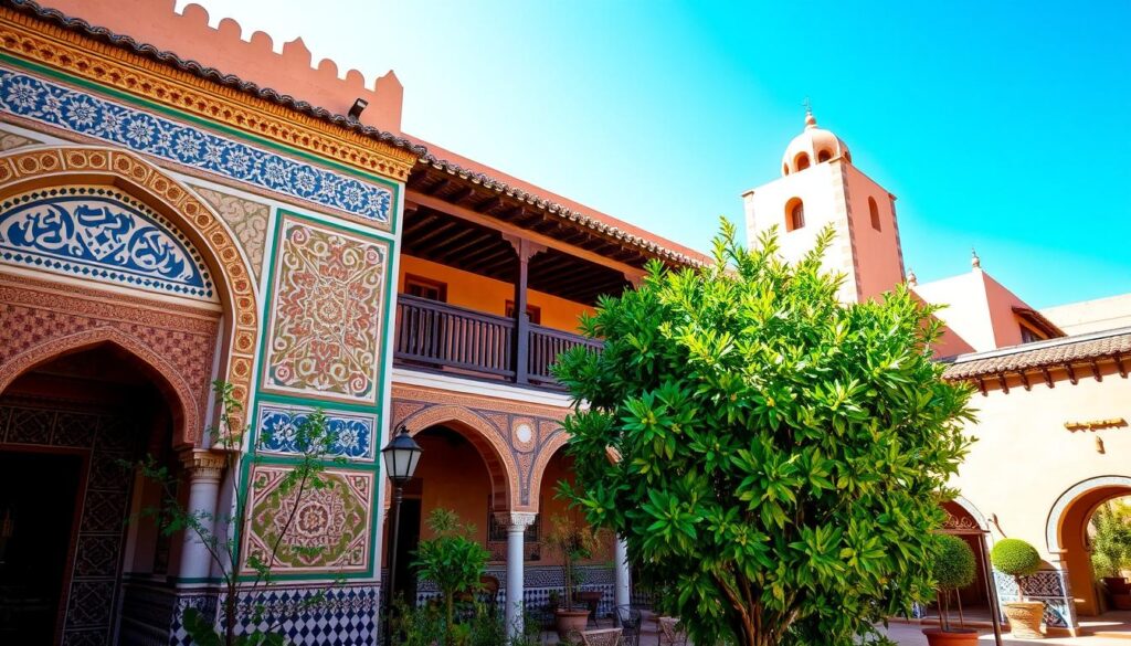 Architecture traditionnelle marocaine à Agadir